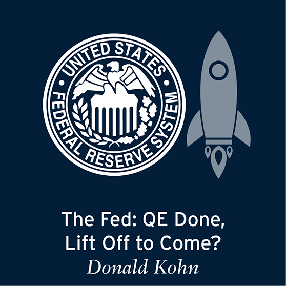 Donald Kohn: The Fed: QE done, lift off to come?