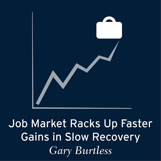Gary Burtless: Job Market Racks Up Fast Gaines in Long, Slow Recovery